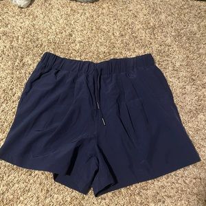 Navy HALARA shorts